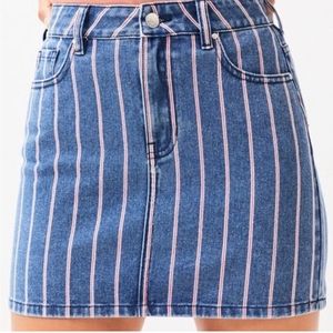 Pacsun Firework Denim Skirt size 23